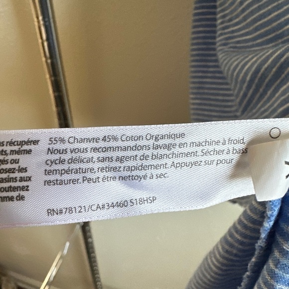 Eileen Fisher Striped T-shirt - Picture 4 of 6